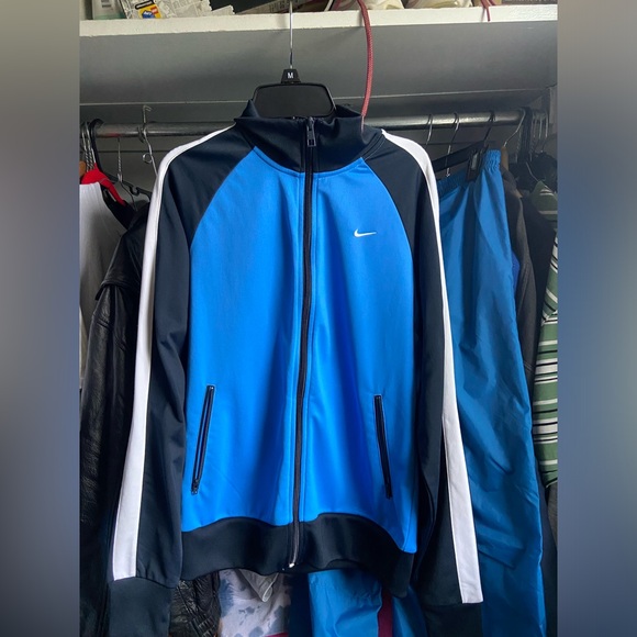 Nike Y2K Women L Sweater Zip Up & Zip Pockets - Picture 1 of 6